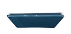 WENKO Porte Savon Cordoba Bleu foncé - Coupe à Savon, Céramique, 10.5 x 2.5 x 10.5 cm, Bleu foncé