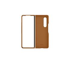 Samsung Galaxy Z Fold3 Leather Cover - Official Case - Camel