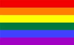 SHATCHI 5ft x 3ft Gay Lesbian Love Gender Diversity Trans/LGBTQ/Pansexual/Non-Binary/Genderfluid Celebration Supporter Fans Parade Wedding Gifts Decorations, Rainbow