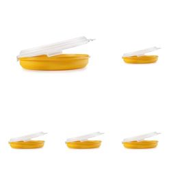 IBILI 749100 Tortilla Box, Plastic, Orange, 26 cm (Pack of 5)