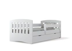 KOCOT KIDS Classic Lit de Jour, Bois d'ingénierie, Blanc, 1 Personne