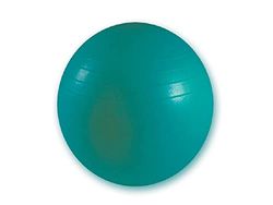 GIMA - Weerstandsbal, gymnastiekbal, voor revalidatie, dynamische training, yoga, pilates, bureaustoel, kleur groen, diameter 65 cm, weerstandsniveau 136 kg.