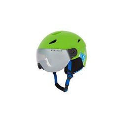 McKINLEY Pulse S2 Visor HS Casque de Ski Jeunesse Unisexe, White/Turquoise, XS