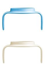 MAM Hold My Cup Day & Night, asas que brillan en la oscuridad, compatibles con tazas, antideslizantes y ergonómicas, 4+ meses, azul y neutro