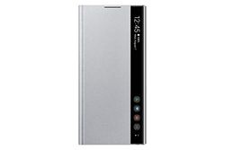 Samsung Original Galaxy Note 10 Clear View Cover Case - Silver