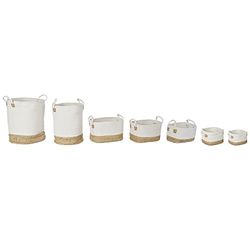 DKD Home Decor Set di cestini, Standard