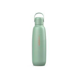 SodaStream Fizz & Go Cool Stainless Steel, 0.9L Double Insulated Carbonated Drinks Bottle, Keeps Hot or Cold For 12hrs, Compatible with Sparkling Water Machine, Fizzy Water Bottle - Mint Green