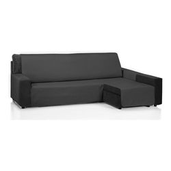 ECOMMERC3 | Chaise Long Sofa Cover 240 cm Validó para Chaise Long Arm Right and Left – Adjustable Chaise Sofa Cover Black