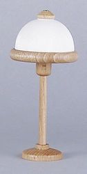 Kahlert Luce 10247 - Mini Doll Accessori - Legno Lampada da Terra Bianca,