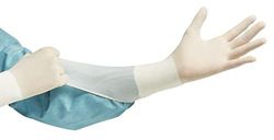 INSTR-FUN , Cirugia Naturflex handschoenen, steriel, poedervrij, 8, 50 stuks, uniseks, volwassenen, meerkleurig, eenheidsmaat