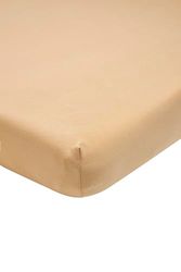 Meyco Home jersey hoeslaken 160x200 warm sand