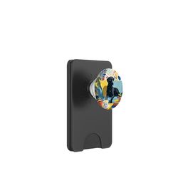 Perros libro café || perros y libros PopSockets PopWallet para MagSafe