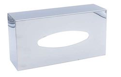 RIDDER Tissue Box, stainless steel, Chrome Glossy, Approx. 26 x 13,5 x 7,8 cm