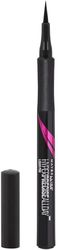 Maybelline Eye Liner, Hyper Precise Black Liquid Eye Liner, Ultra-Thin Defining Felt Tip Liner, Quick Drying Liquid Eyeliner, Ink Technology, Maybelline New York, Safe for Sensitive Eyes, Matte Black