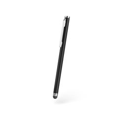 HAMA | Lápiz Capacitivo Easy para Tablets y Smartphones (Punta de lápiz suave, Uso Preciso, Con clip para sujetarlo fácilmente, Universal) Color Negro