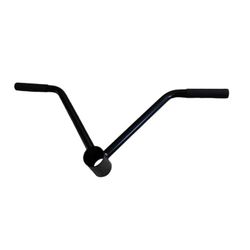 Sveltus Maniglia T-Bar Landmine, Unisex Adulto, Nero, Taglia Unica