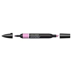 Winsor & Newton 0203356 - Pennarello a Doppia Punta , Rosa (Fuchsia Pink), 3.5x19.5x1.4 cm