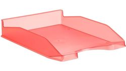 Panier de Bureau en polystyrène Rouge A4 25,5 x 34,8 x 6,5 cm