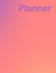 Planner - Lavender & Pink: (for planning your things)