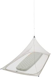 SEATO SUMMIT ANMOSS Mosquitera pirámide Nano Individual Mixte, Gris, 1.2 x 2.2 x 1 m m