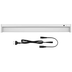 REV Terra Lampada LED da Incasso espandibile, 58 cm, 12 W, 900 Lu, sensore, Argento