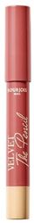 Rouge à lèvres - Velvet The Pencil - 04 Less Is - Waterproof et sans transfert, mat 2-en-1