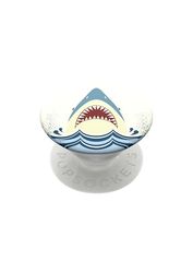 PopSockets PopGrip - Supporto e Impugnatura per Telefoni Cellulari e Tablet con Un Top Intercambiabile - Shark Jump