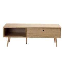 Urban Living Osaka TV-kast met 1 lade en 1 nis, 120 x 39 x 43 cm