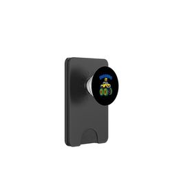 Cute Kids Smashing It Fun Monster Truck Cumpleaños PopSockets PopWallet para MagSafe