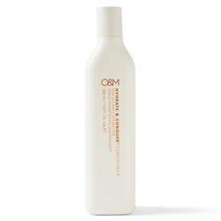 O&M Hydrate & Conquer Balsamo (350 ml) - Feuchtigkeit für trockenes Haar - Color Safe, senza solfato, parabeni, silikonen, ftalati, triclosan, propilenglykol e glutine, PETA-zertifiziert