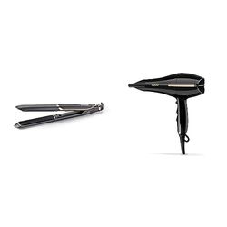 BaBylissBaByliss Smooth Pro 235 Hair Straighteners, Ionic, Salon performance, Controlled heat, 6 settings, Ceramic plates & Salon Pro 2200 Hair DryerBaByliss