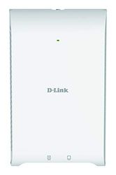 D-Link DAP-2622 Nuclias Connect Wireless AC1200 Wave 2 In-Wall PoE Access Point, Indoor, Wall-Plate, MU-MIMO, Multiple Operation modes, Gigabit, PoE Out, Eenvoudig Gecentraliseerd Beheer