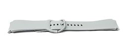System-S Cinturino 20mm in silicone per Samsung Galaxy Watch 5 4 Smartwatch grigio, grigio., Eine Grösse