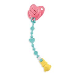 Corolle 9000141400 - fopspeen met 15 geluiden en fopspeenketting, voor alle 36 cm babypoppen, poppenaccessoires, vanaf 3 jaar