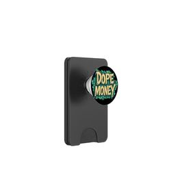 Disfraz de dinero y dinero para amantes de la declaración de dinero de droga PopSockets PopWallet para MagSafe