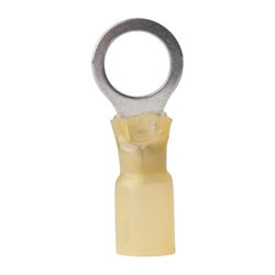 Ancor Set van 25 geïsoleerde elektrische nylon krimpkabelschoenen in marinekwaliteit 25 stuks (12 tot 10 gauge, schroef maat 3/8
