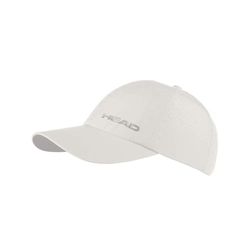 HEAD Kids Pro Player Cap White, One Size, biały, Rozmiar uniwersalny