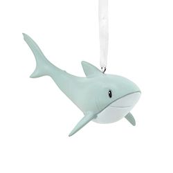 Hallmark Smiling Shark Christmas Ornament