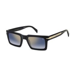 DAVID BECKHAM Mens DB 7126/S solglasögon svart guld, 51, Svart guld, 51