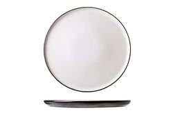 Cosy & Trendy Flat Plate Sky White, D27.5 cm, Pack of 4