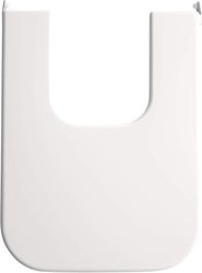 Gala Emma Square Tampa para Bidé, inclui kit de fixação e dobradiças de aço inoxidável, cor branca, medidas 37,5 x 4,2 x 50 cm, modelo G5165001
