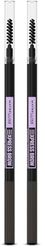 Maybelline Express Brow Ultra Slim Defining Natural Fuller Looking Brows Eyebrow Pencil 05 Deep Brown (Pack of 2)