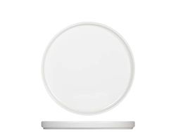 H&h Set 6 Piatti Frutta Norway Bianchi cm 21