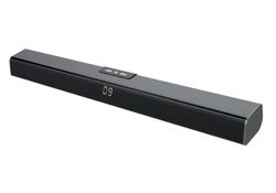 Monster Soundbar SB100, surround-sound tv-luidspreker, compacte soundbar met bluetooth-verbinding, tv-geluidssysteem, luidspreker voor tv en muziek met afstandsbediening, zwart