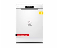 Corberó - Lavavajillas Gama Plus | CLVM6024W | 12 Servicios | 8 Programas Con 4 Temperaturas, Display LED, Inicio Diferido, Media Carga, Función Inicio-Pausa | 49 Db | Blanco