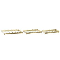 DKD Home Decor Jeu de Plateaux, Standard