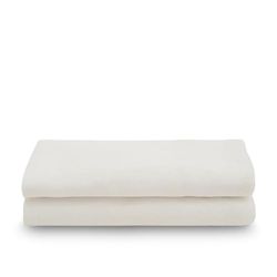 Jollein Tissu Multicolore Hydrophile de Base 2-Pièces, 115 cm Longueur x 115 cm Largeur, Blanc