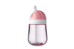 Mepal – Straw Cup Mio – Toddler Straw Cup from 9 Months – Leak-Proof Drinking Bottle for Toddlers - Dishwasher-Safe & BPA-Free – 300 ml – Deep Pink