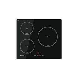 IB 6403 BK - Placa de inducción - Negro - 4 zonas de cocción - 9 niveles de potencia ajustables - Control táctil con alerta acústica - Temporizador - Potencia 7kW - Ancho 59 cm - Cata