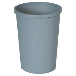 Rubbermaid Commercial Untouchable – Papelera, 11 L, Gris, fg294700gray